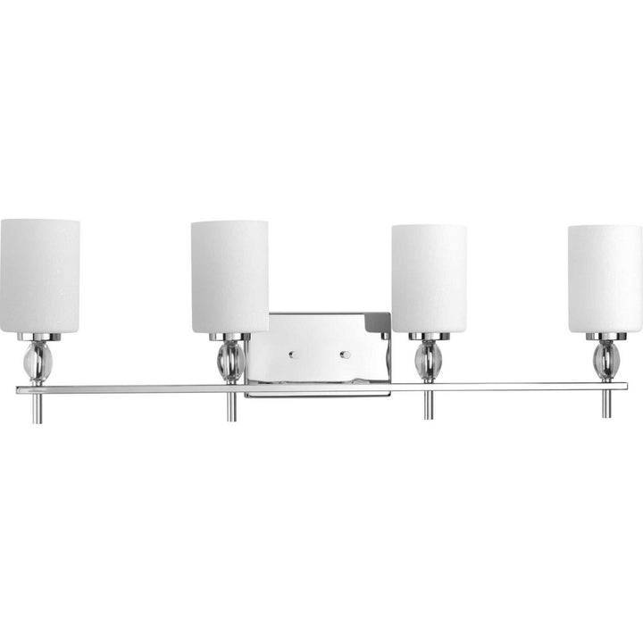Status Four Light Bath in Polished Chrome - available from The Lighting Shoppe, trusted by Canadian homeowners