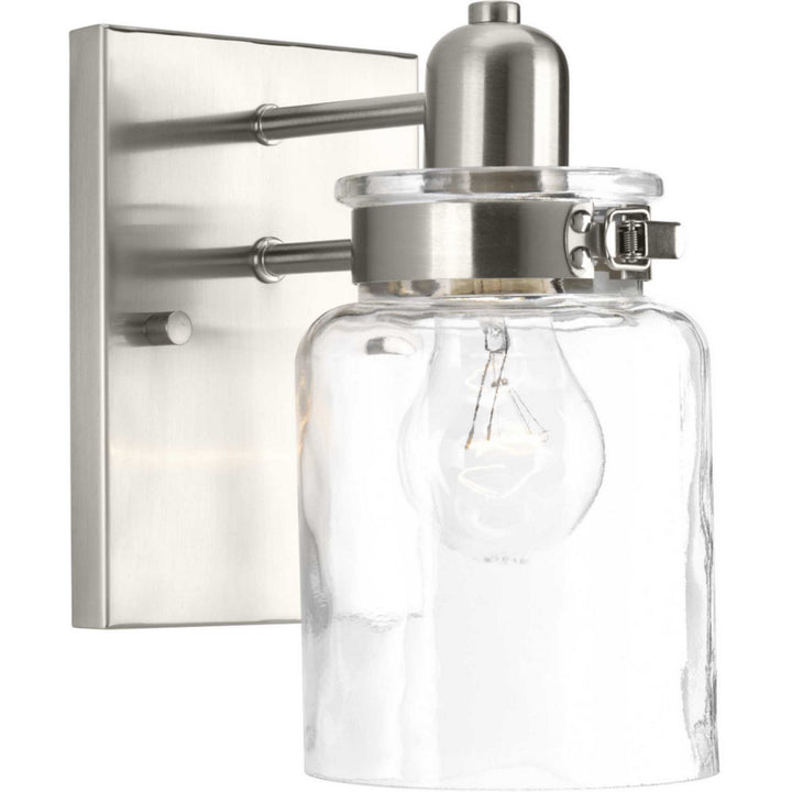 Calhoun One Light Bath in Brushed Nickel - available from The Lighting Shoppe, trusted by Canadian homeowners
