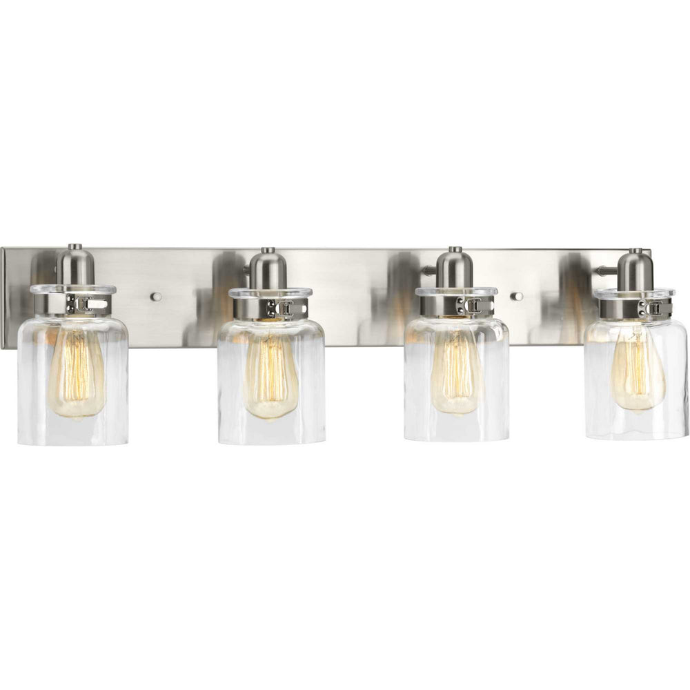 Progress Canada - P300048-009 - Four Light Bath - Calhoun - Brushed Nickel
