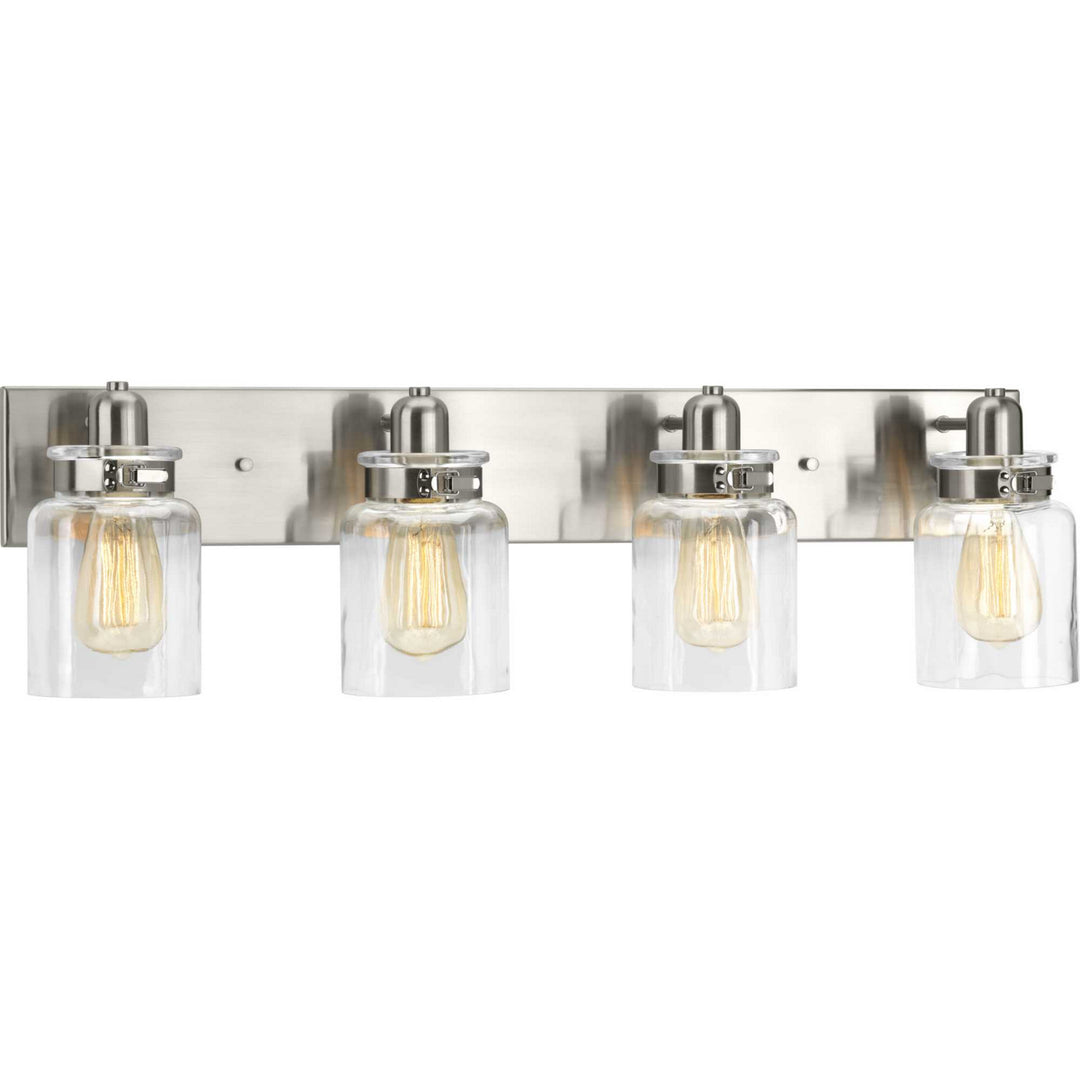 Progress Canada - P300048-009 - Four Light Bath - Calhoun - Brushed Nickel