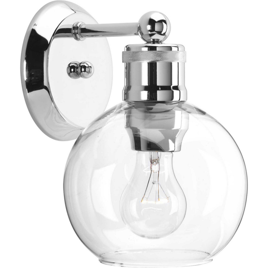 Hansford One Light Bath in Polished Nickel - available from The Lighting Shoppe, trusted by Canadian homeowners