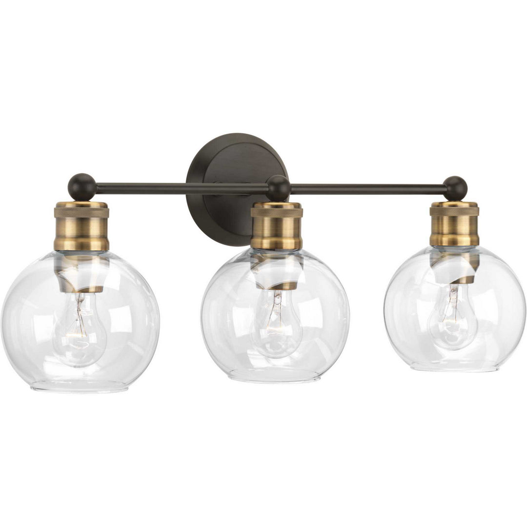 Hansford Three Light Bath in Antique Bronze - available from The Lighting Shoppe, trusted by Canadian homeowners