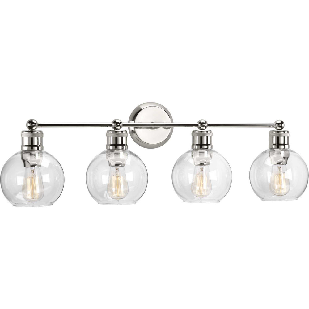 Progress Canada - P300052-104 - Four Light Bath - Hansford - Polished Nickel