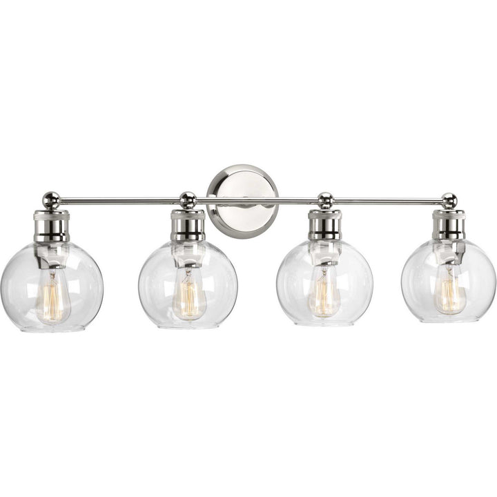 Progress Canada - P300052-104 - Four Light Bath - Hansford - Polished Nickel
