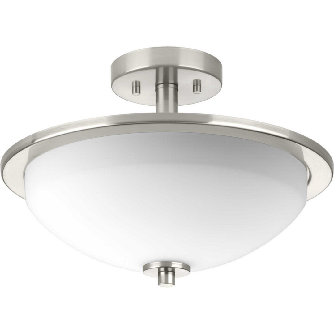 Progress Canada - P3424-09 - Two Light Semi-Flush Convertible - Replay - Brushed Nickel