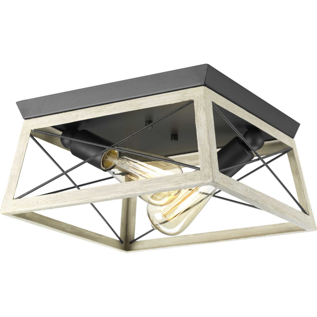 Progress Canada - P350039-143 - Two Light Flush Mount - Briarwood - Graphite
