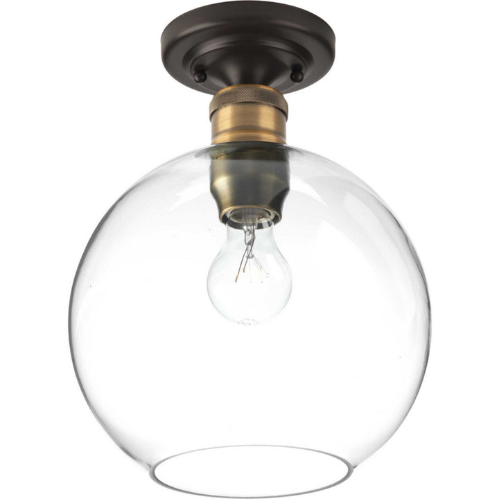 Progress Canada - P350046-020 - One Light Flush Mount - Hansford - Antique Bronze
