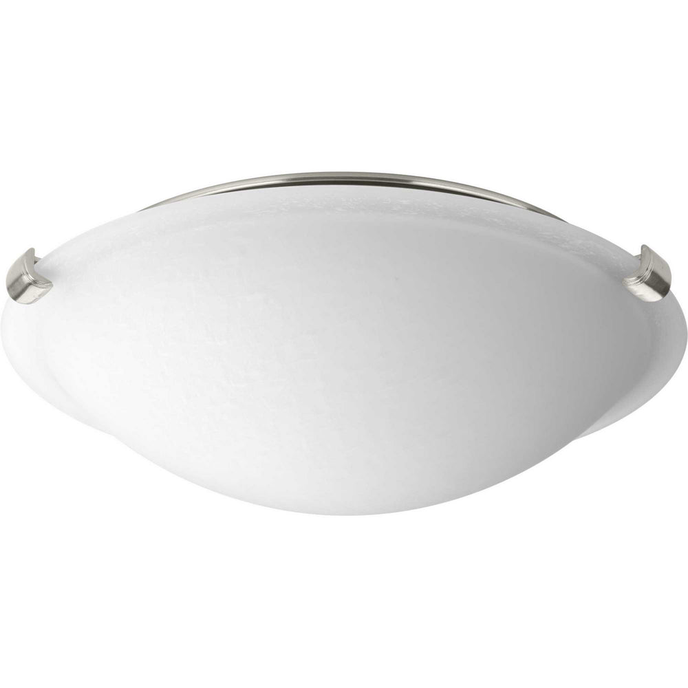 Progress Canada - P350055-009-30 - LED Flush Mount - Linen Dome LED - Brushed Nickel