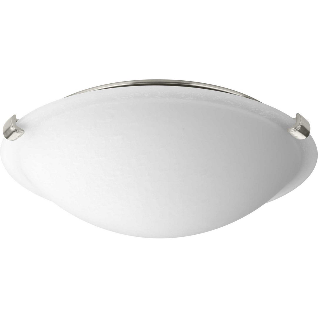Progress Canada - P350055-009-30 - LED Flush Mount - Linen Dome LED - Brushed Nickel