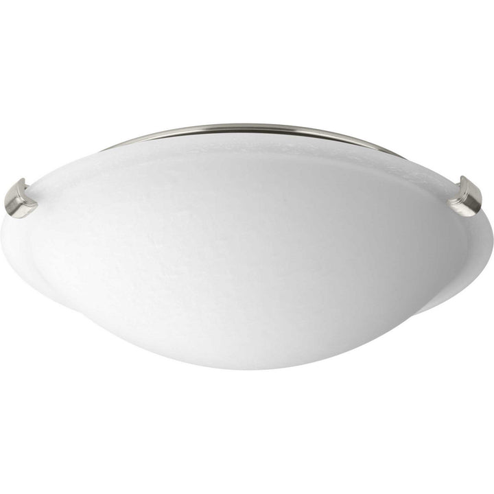 Progress Canada - P350055-009-30 - LED Flush Mount - Linen Dome LED - Brushed Nickel