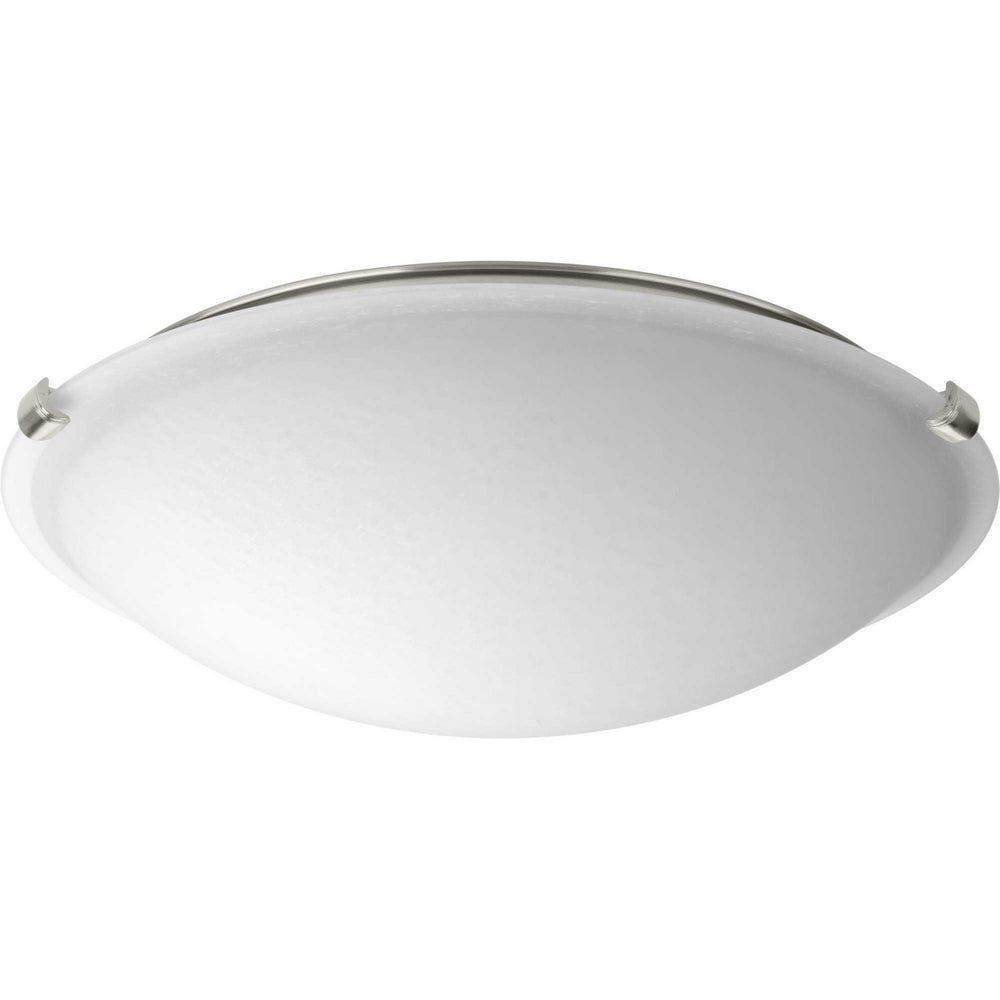 Progress Canada - P350056-009-30 - LED Flush Mount - Linen Dome LED - Brushed Nickel