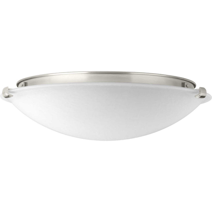 Progress Canada - P350056-009-30 - LED Flush Mount - Linen Dome LED - Brushed Nickel