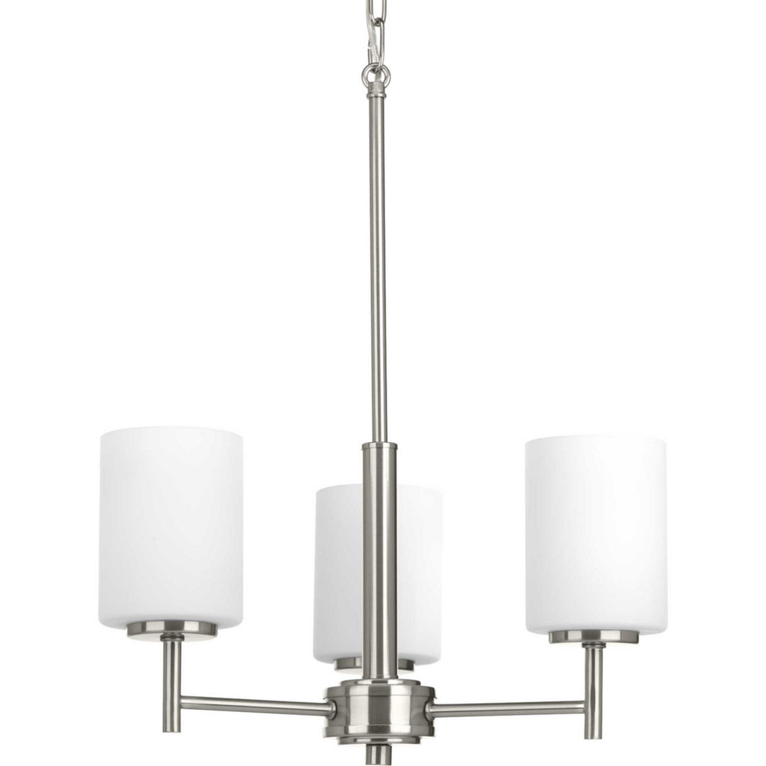 Progress Canada - P4318-09 - Three Light Chandelier - Replay - Brushed Nickel