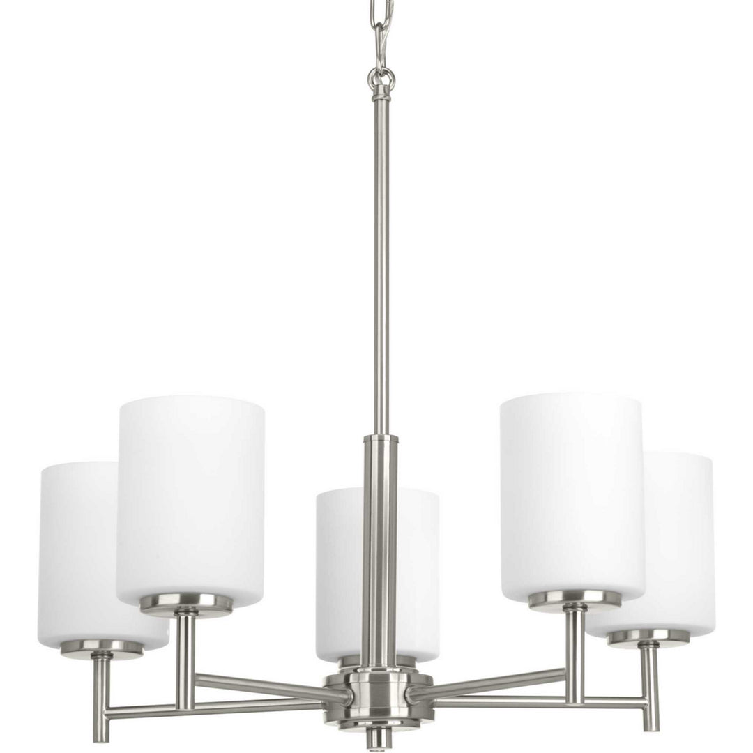 Progress Canada - P4319-09 - Five Light Chandelier - Replay - Brushed Nickel