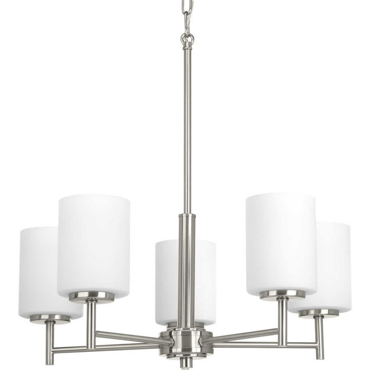 Progress Canada - P4319-09 - Five Light Chandelier - Replay - Brushed Nickel