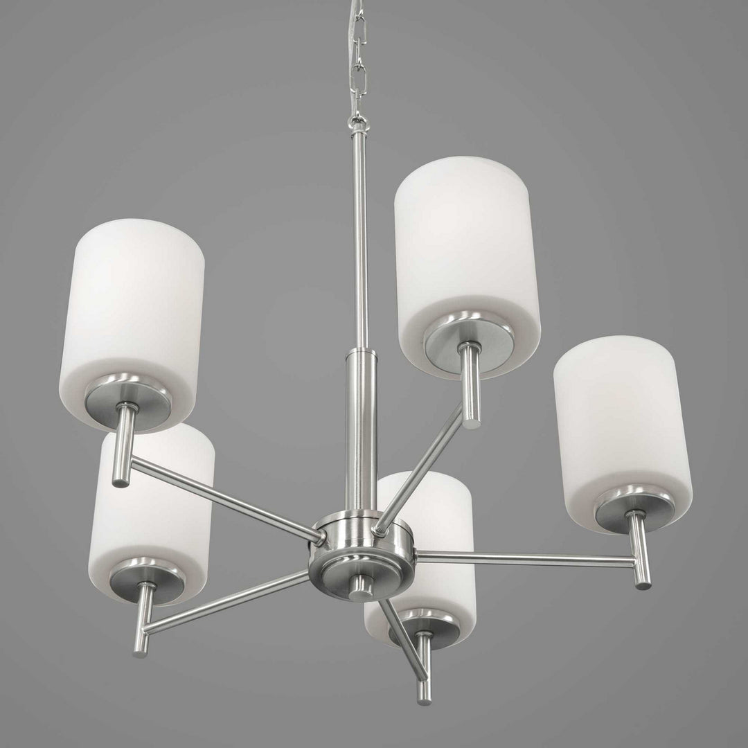 Progress Canada - P4319-09 - Five Light Chandelier - Replay - Brushed Nickel