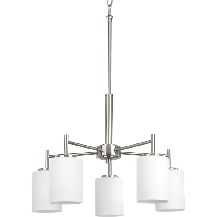 Progress Canada - P4319-09 - Five Light Chandelier - Replay - Brushed Nickel