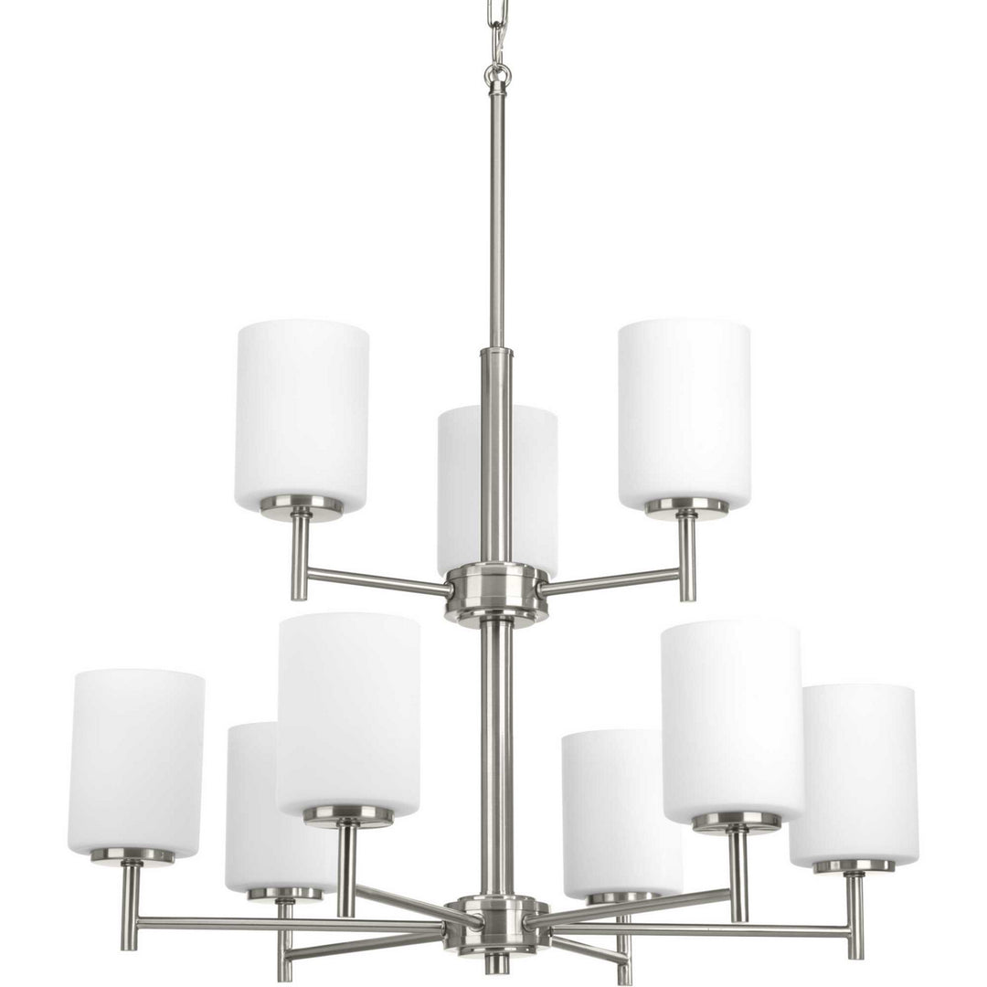 Progress Canada - P4726-09 - Nine Light Chandelier - Replay - Brushed Nickel