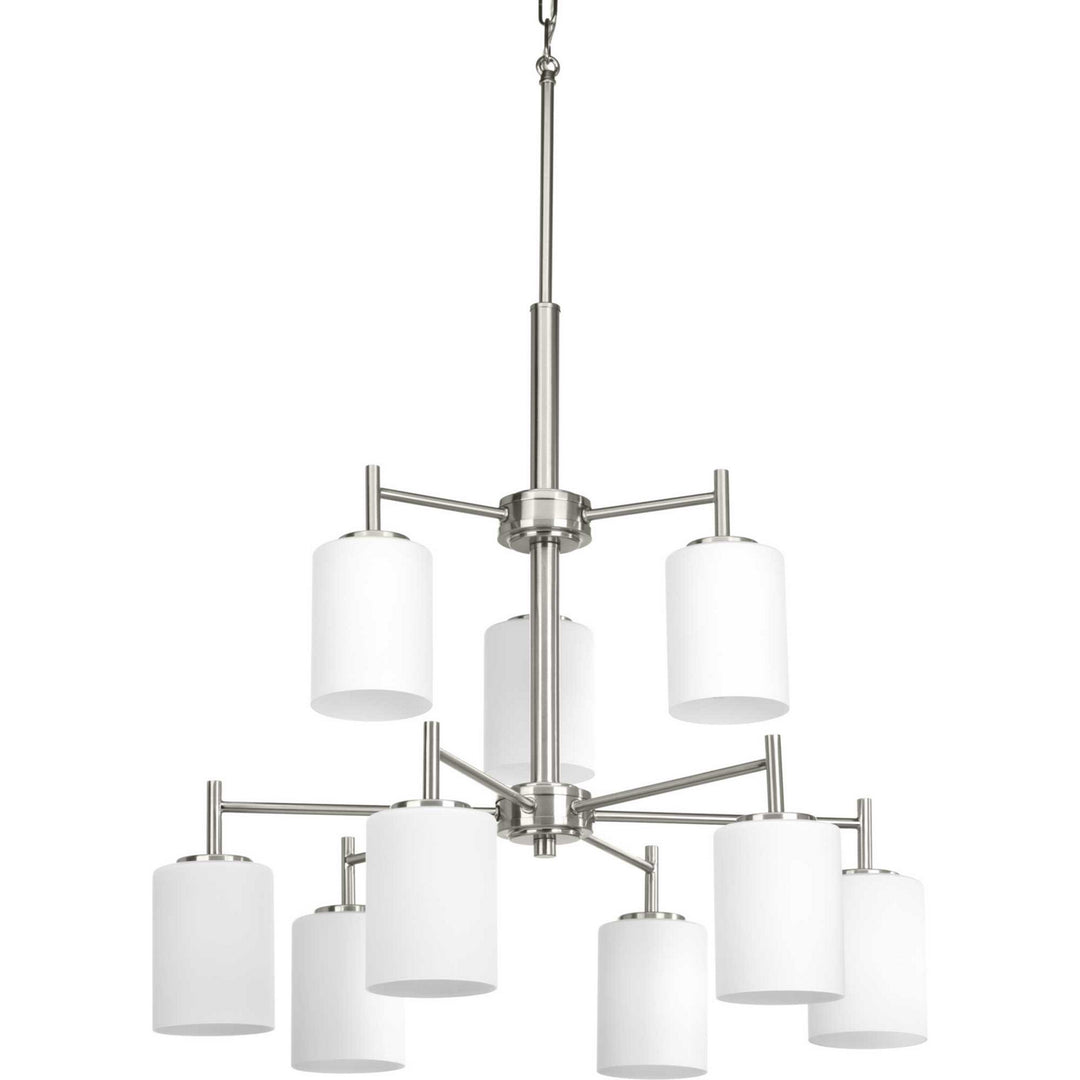 Progress Canada - P4726-09 - Nine Light Chandelier - Replay - Brushed Nickel