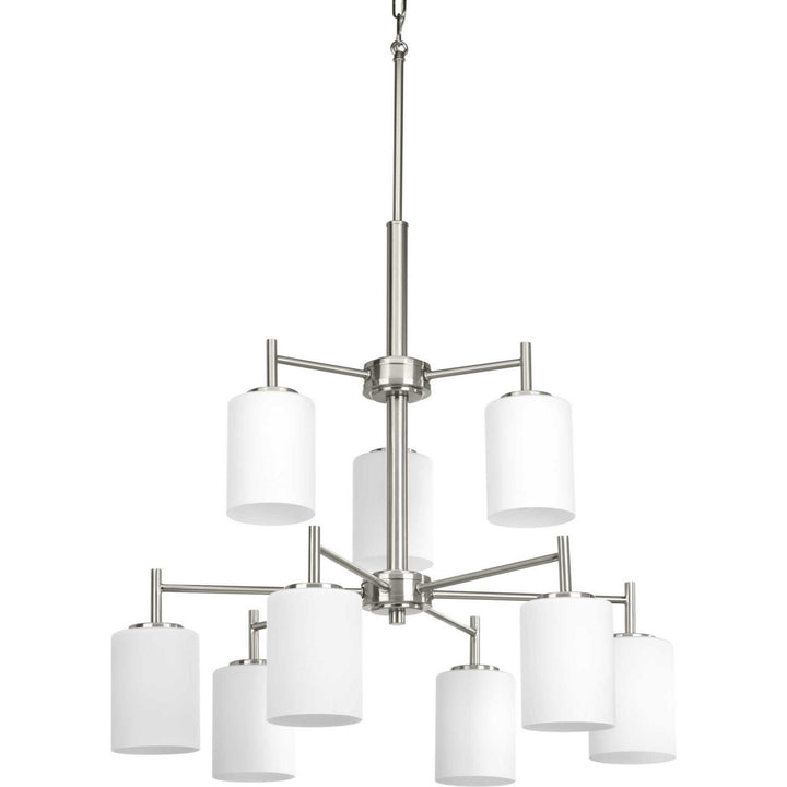 Progress Canada - P4726-09 - Nine Light Chandelier - Replay - Brushed Nickel