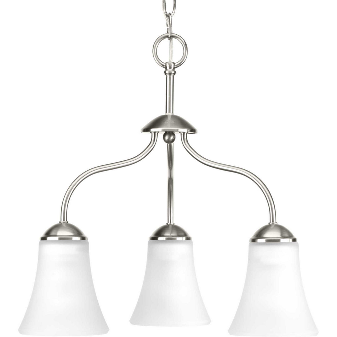 Progress Canada - P4762-09 - Three Light Chandelier - Classic - Brushed Nickel
