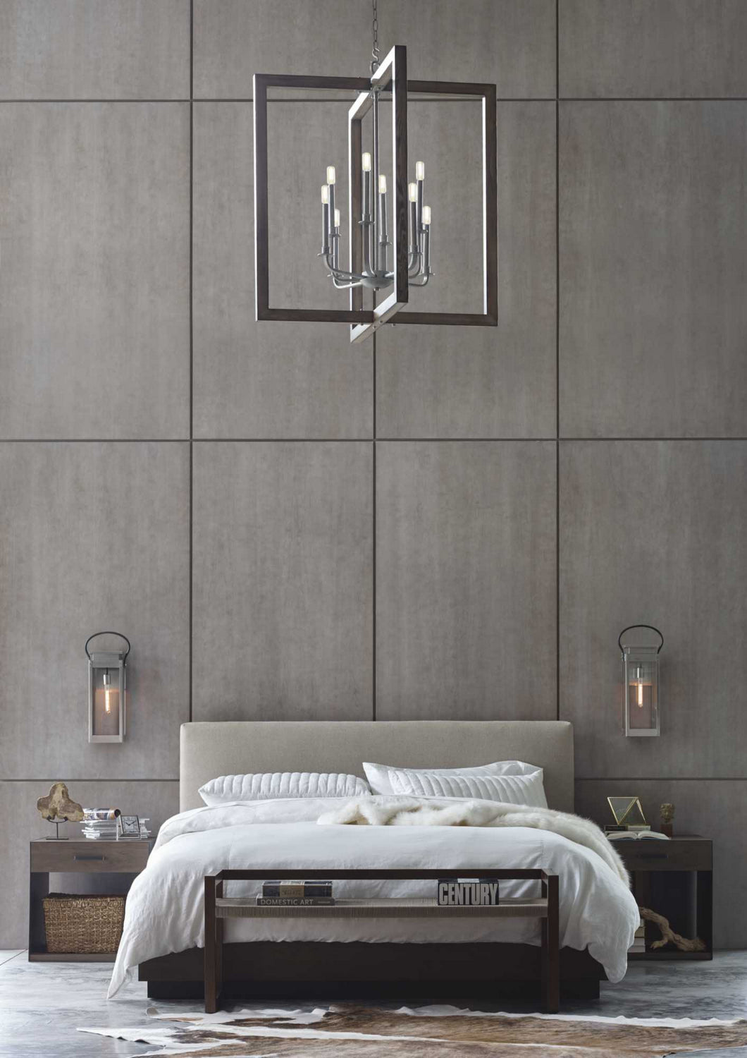Progress Canada - P4763-141 - Eight Light Chandelier - Turnbury - Galvanized