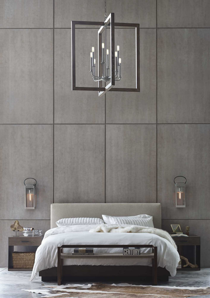 Progress Canada - P4763-141 - Eight Light Chandelier - Turnbury - Galvanized