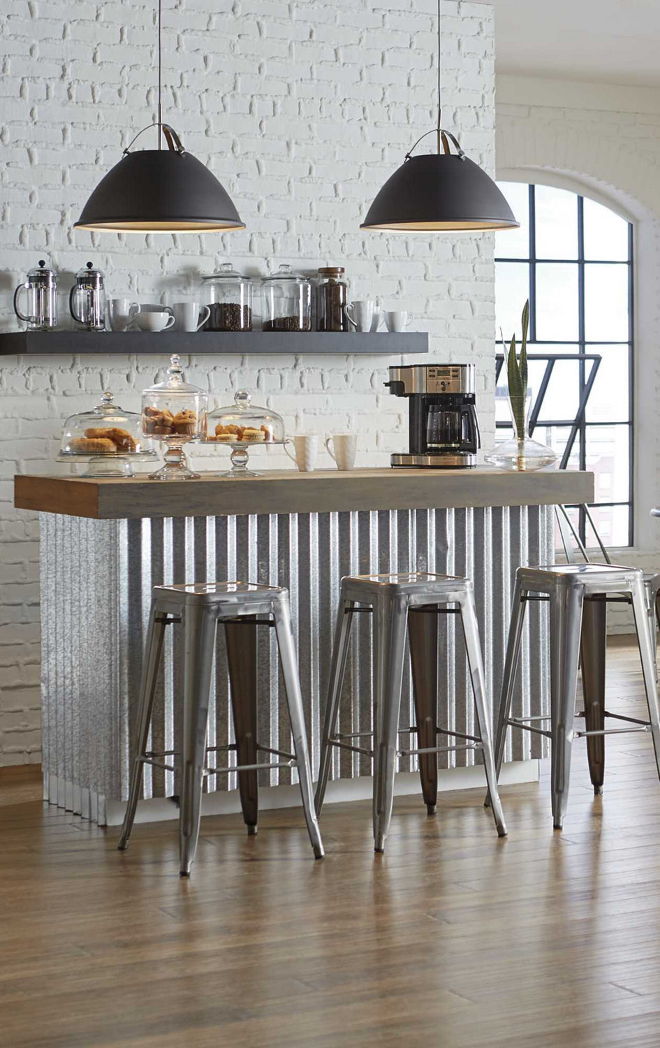 Progress Canada - P500053-143 - One Light Pendant - Tre - Graphite