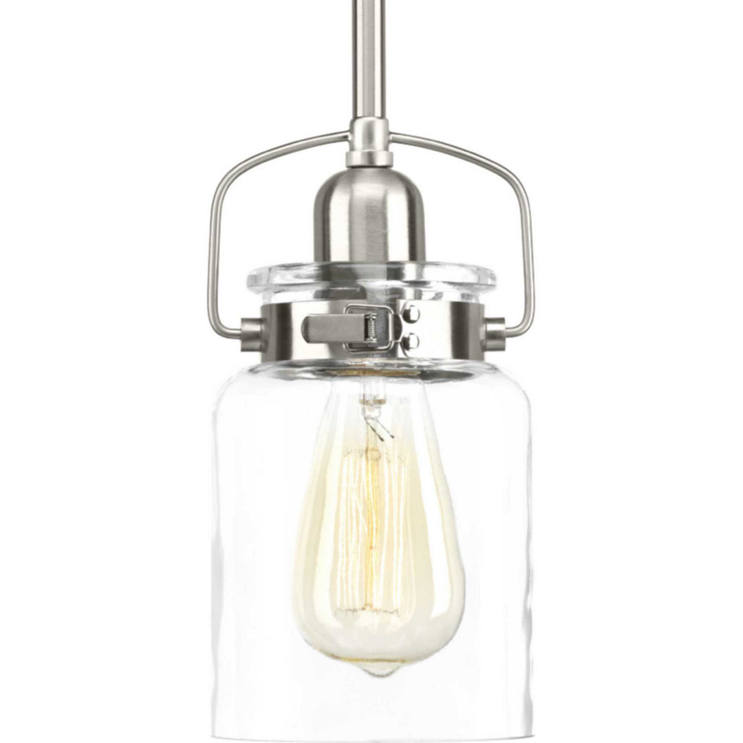 Progress Canada - P500055-009 - One Light Mini Pendant - Calhoun - Brushed Nickel
