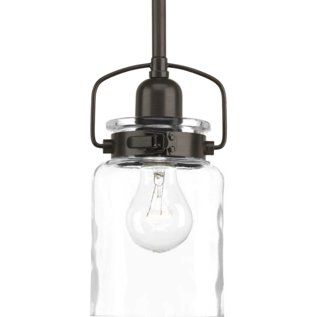 Calhoun One Light Mini Pendant in Antique Bronze - available from The Lighting Shoppe, trusted by Canadian homeowners