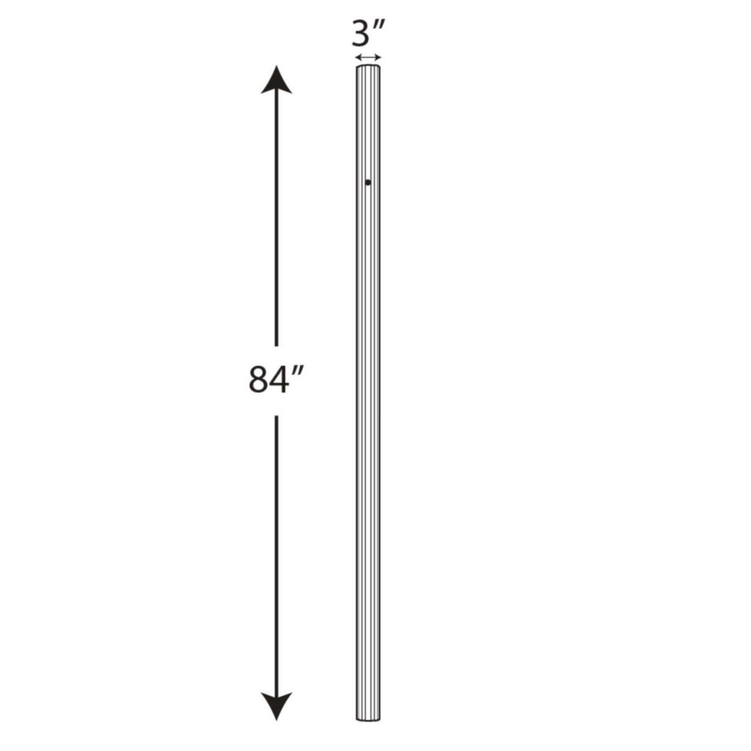 Progress Canada - P540005-031 - Outdoor Post - Outdoor Posts - Black