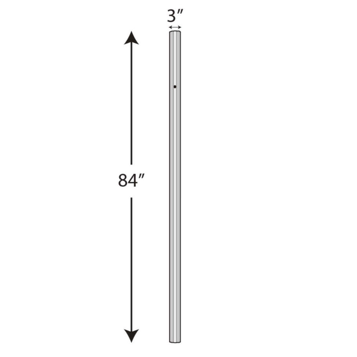 Progress Canada - P540005-031 - Outdoor Post - Outdoor Posts - Black