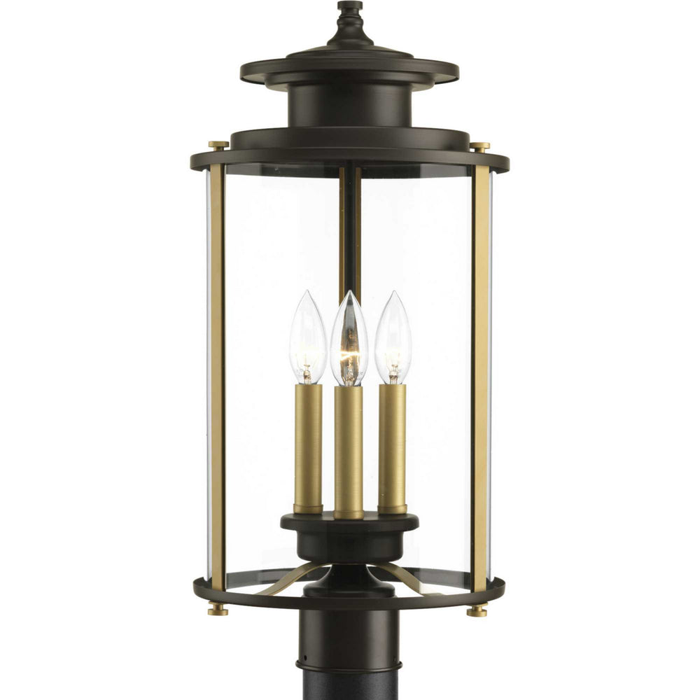 Progress Canada - P540012-020 - Three Light Post Lantern - Squire - Antique Bronze