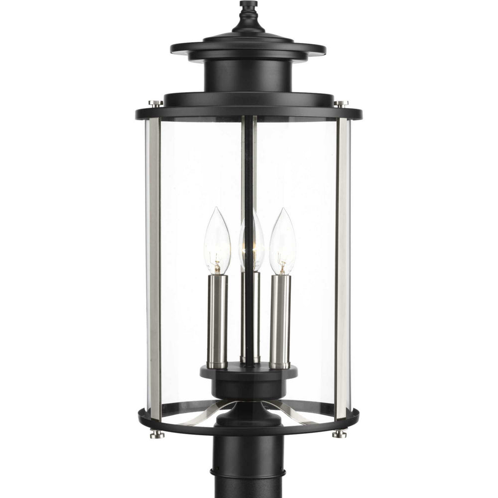 Progress Canada - P540012-031 - Three Light Post Lantern - Squire - Black