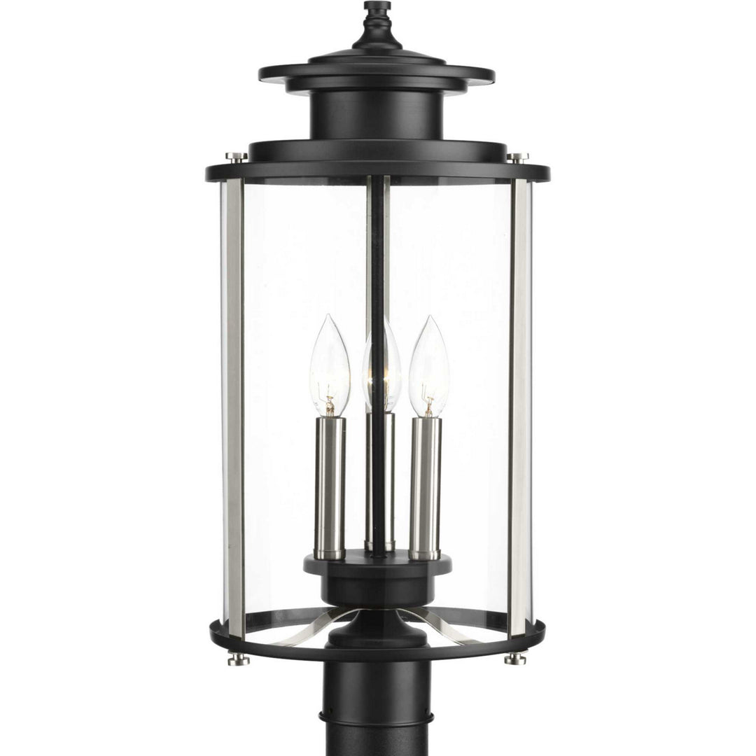 Progress Canada - P540012-031 - Three Light Post Lantern - Squire - Black