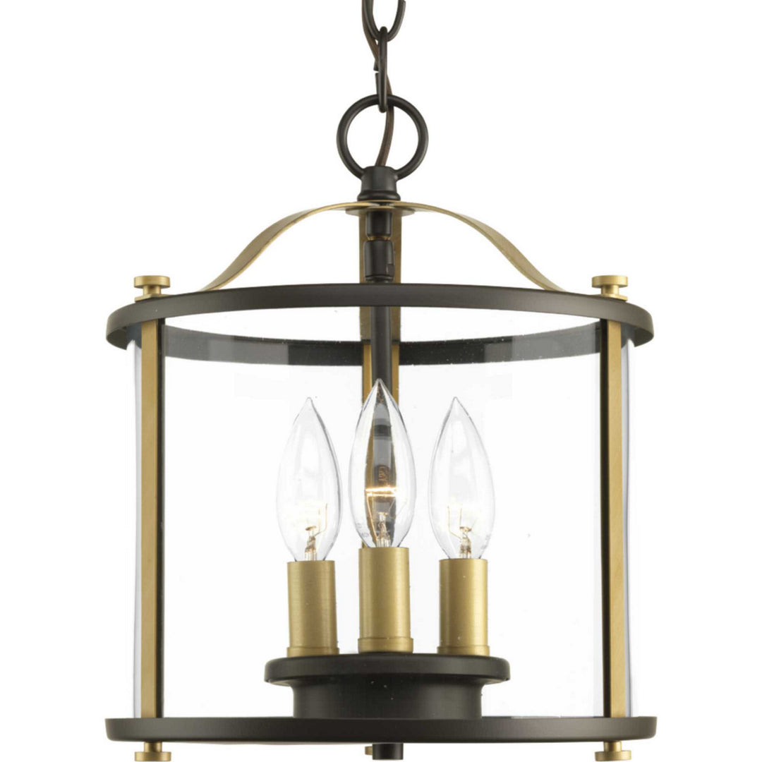Progress Canada - P550011-020 - Three Light Semi-Flush convertible - Squire - Antique Bronze