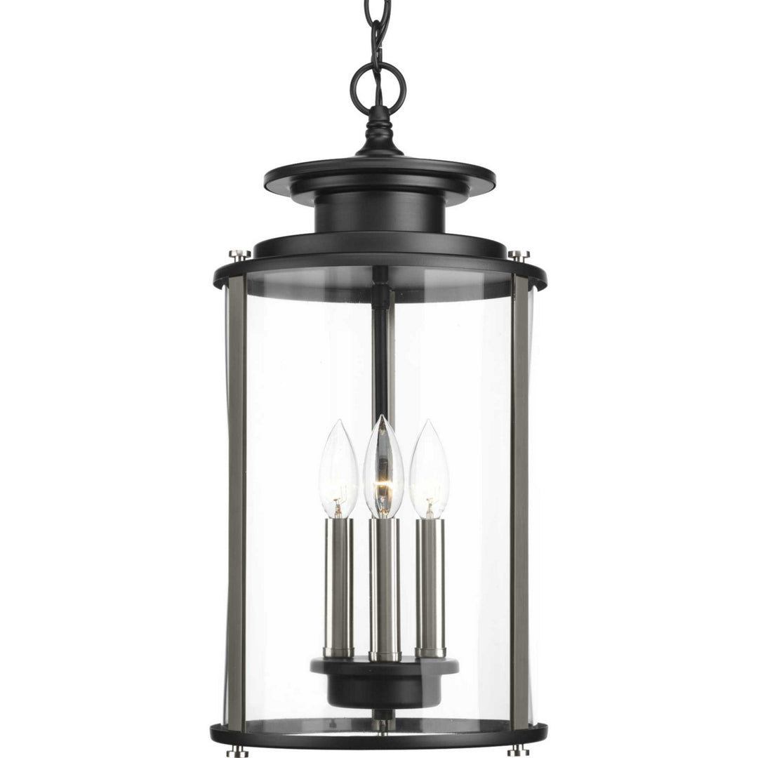 Progress Canada - P550012-031 - Three Light Hanging Lantern - Squire - Black