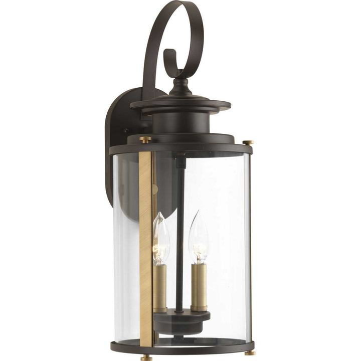 Squire Two Light Wall Lantern in Antique Bronze - available from The Lighting Shoppe, trusted by Canadian homeowners