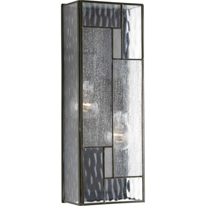 Progress Canada - P560048-129 - Two Light Wall Lantern - Geometric - Architectural Bronze