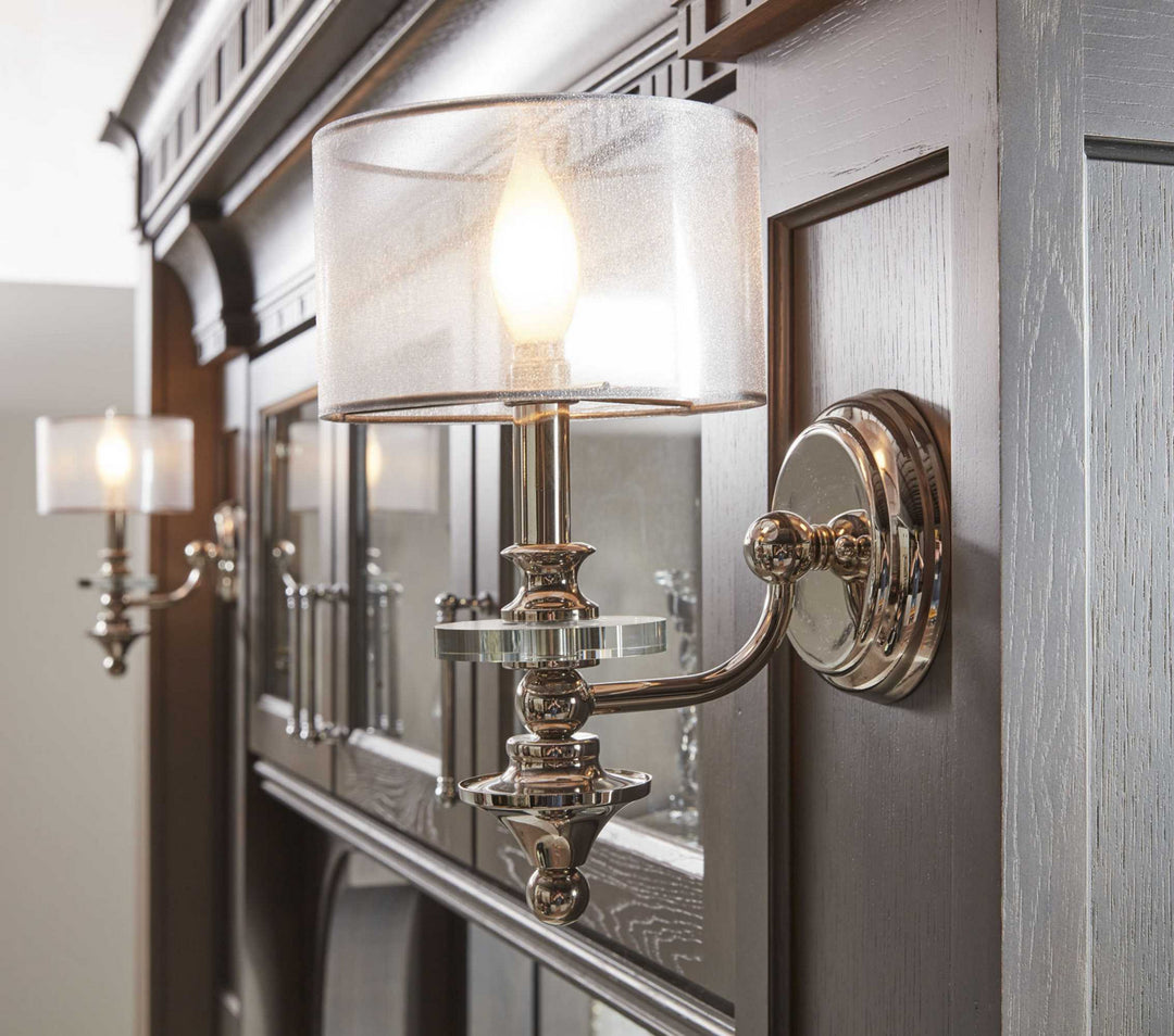 Progress Canada - P710013-104 - One Light Wall Sconce - Marche' - Polished Nickel