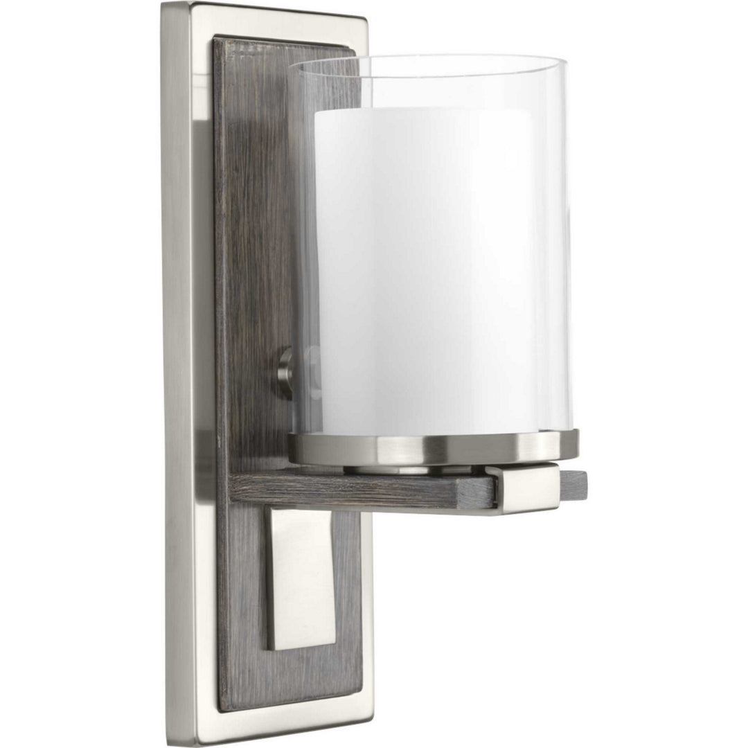 Progress Canada - P710015-009 - One Light Wall Sconce - Mast - Brushed Nickel