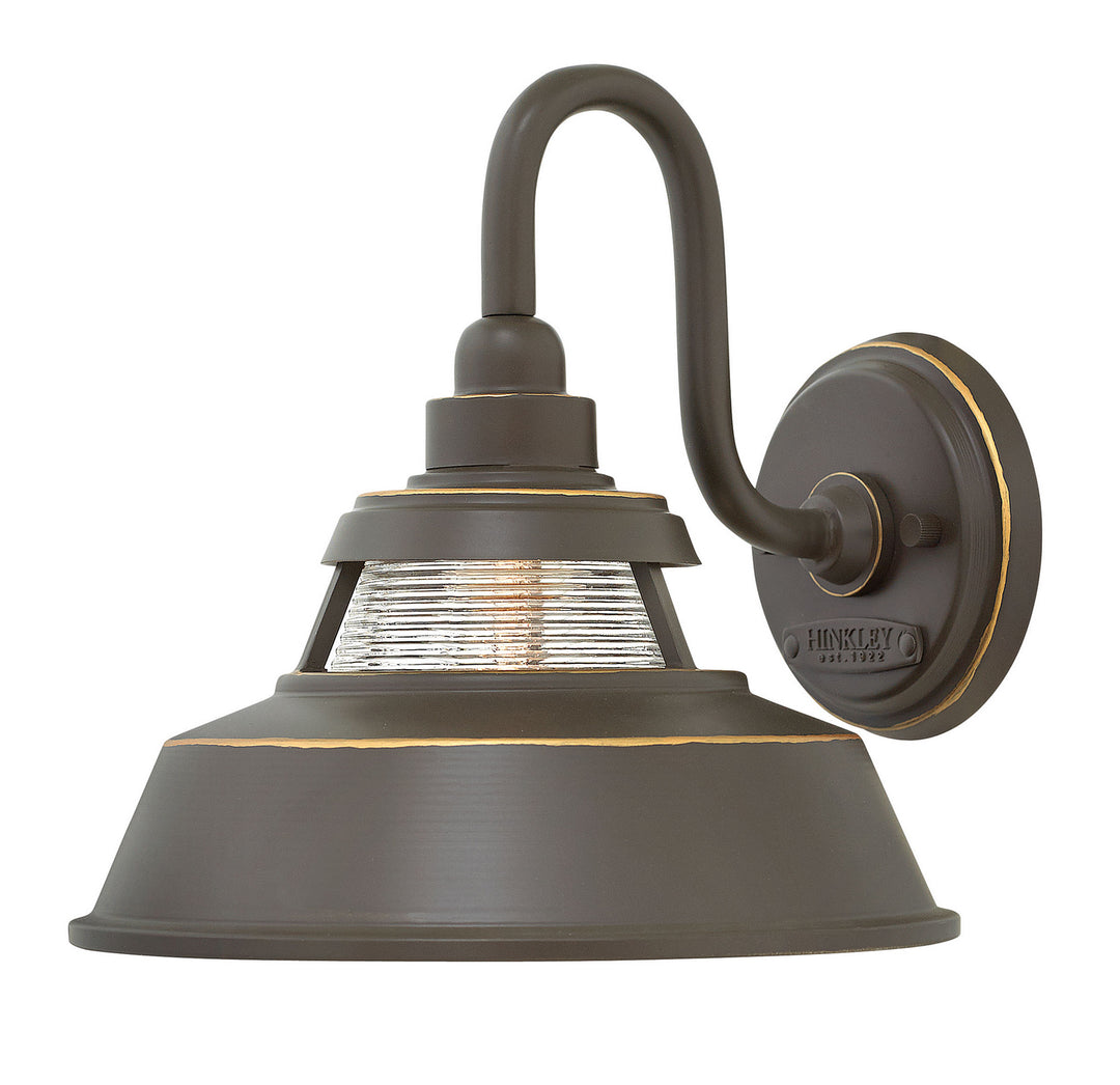 Troyer LED Wall Mount in Oil Rubbed Bronze - available from The Lighting Shoppe, trusted by Canadian homeowners