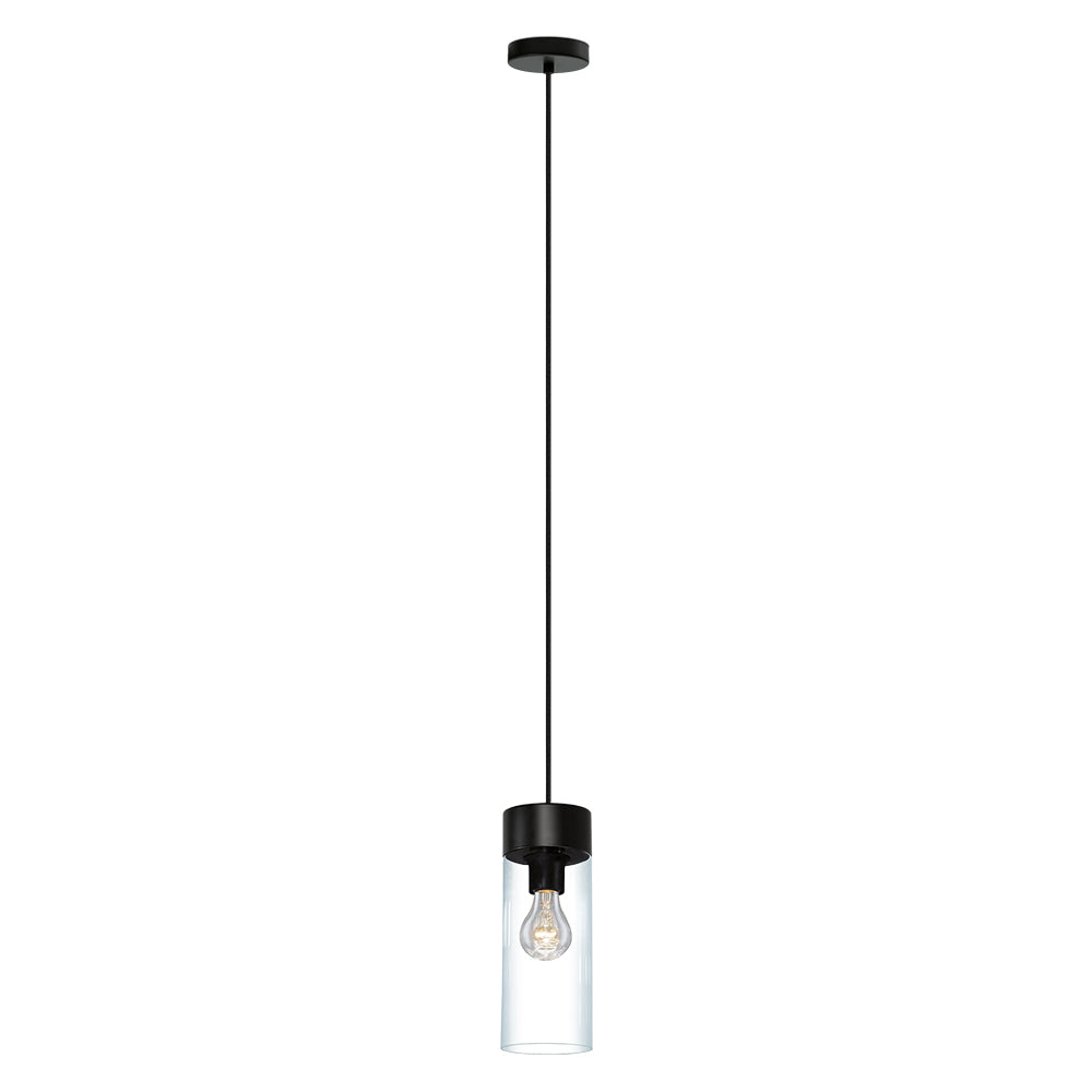 Eglo Canada - 202127A - One Light Pendant - Montey - Matte Black