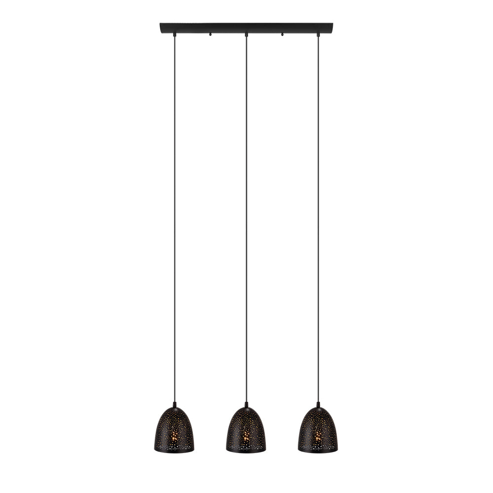 Eglo Canada - 202264A - Three Light Pendant - Safi - Matte Black