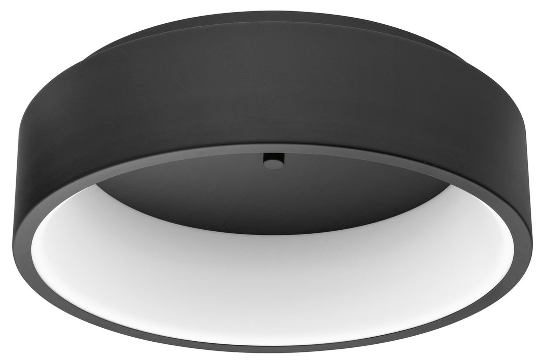 Marghera 1 LED Ceiling Mount in Black - available from The Lighting Shoppe, trusted by Canadian homeowners