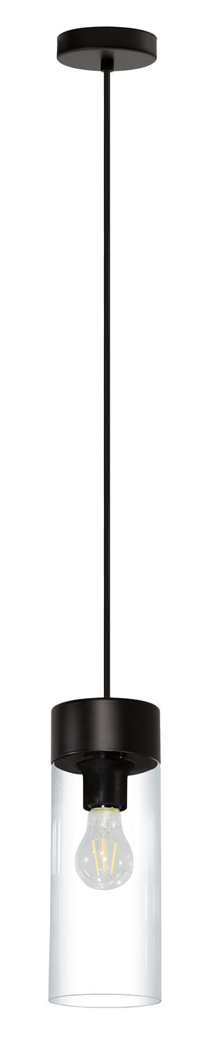 Montey One Light Pendant in Matte Black - available from The Lighting Shoppe, trusted by Canadian homeowners