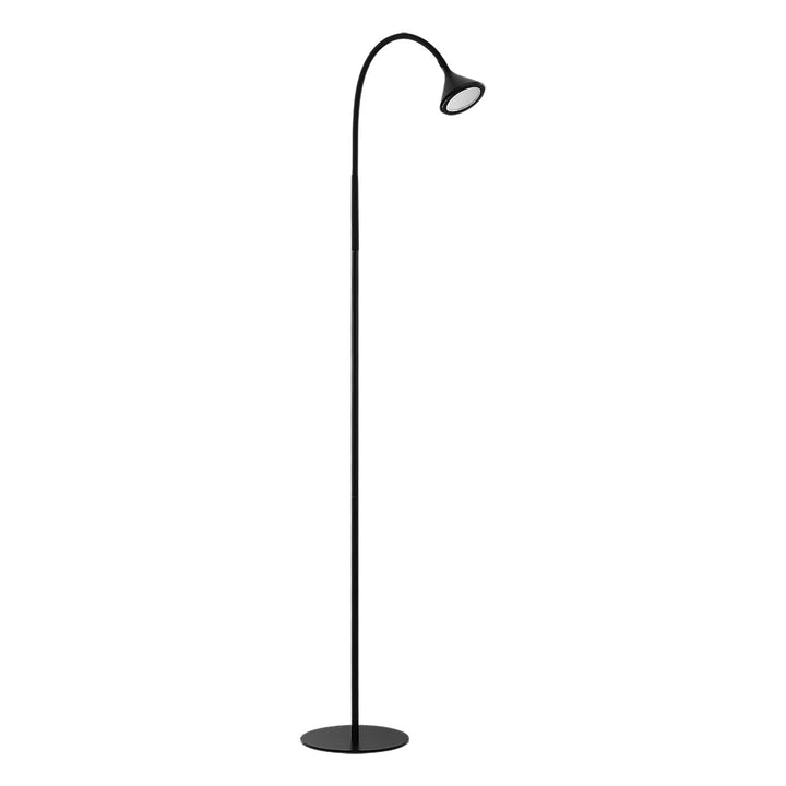 Ormond LED Floor Lamp in Matte Black - available from The Lighting Shoppe, trusted by Canadian homeowners