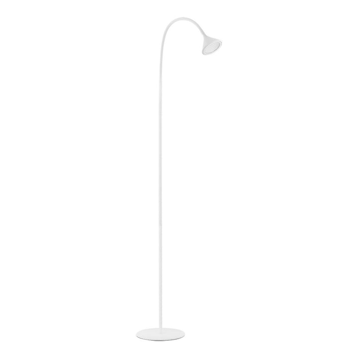 Ormond LED Floor Lamp in Matte White - available from The Lighting Shoppe, trusted by Canadian homeowners