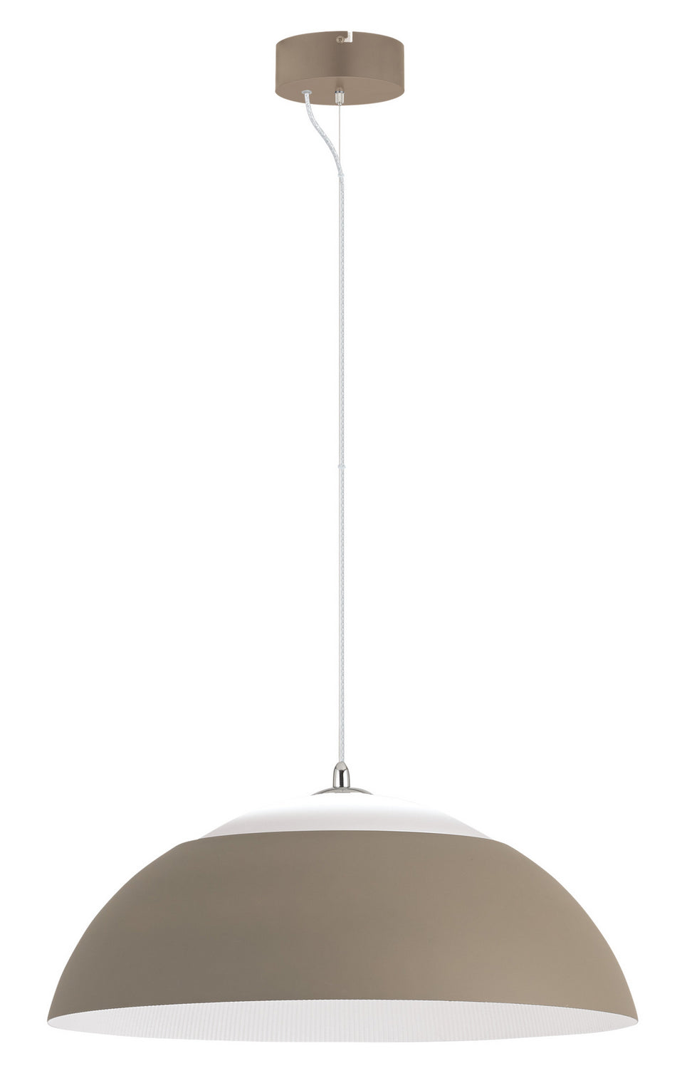 Marghera LED Suspension in Taupe - available from The Lighting Shoppe, trusted by Canadian homeowners
