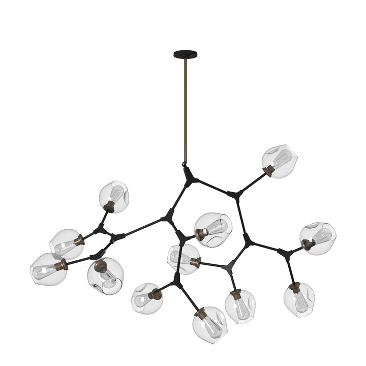 Artcraft Canada - JA14022VB - 12 Light Chandelier - Organic - Vintage Brass